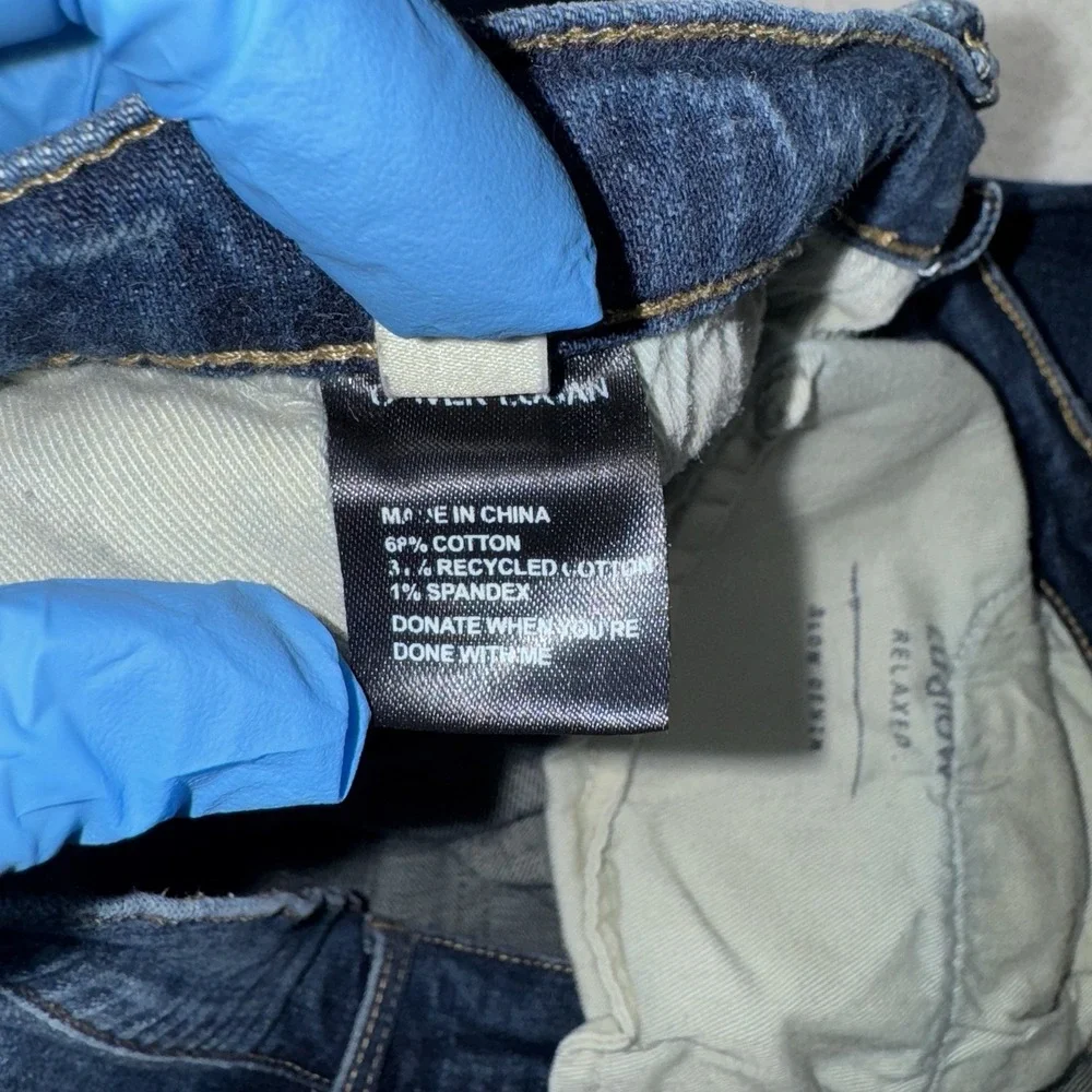 Oliver Logan Ludlow Relaxed Fit Button Fly Denim Jeans Blue Women's Size 30 - Picture 9 of 9